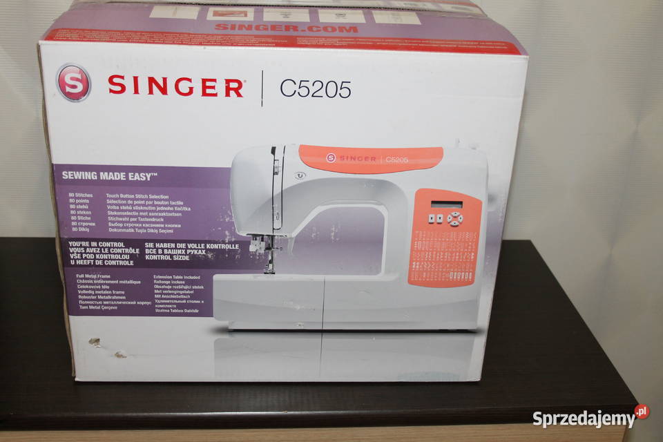 NOWA Maszyna Komputerowa SINGER C5205 24 Pozostałe Maszewo sprzedam