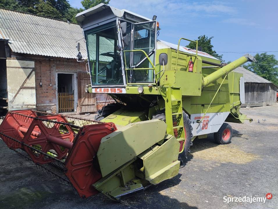 Kombajn Claas Dominator 66 lubelskie Krzczonów-Wójtowstwo