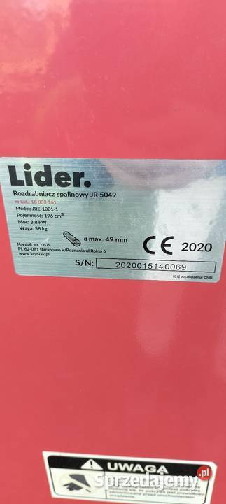 Rozdrabniacz do gałęzi Niegłowice