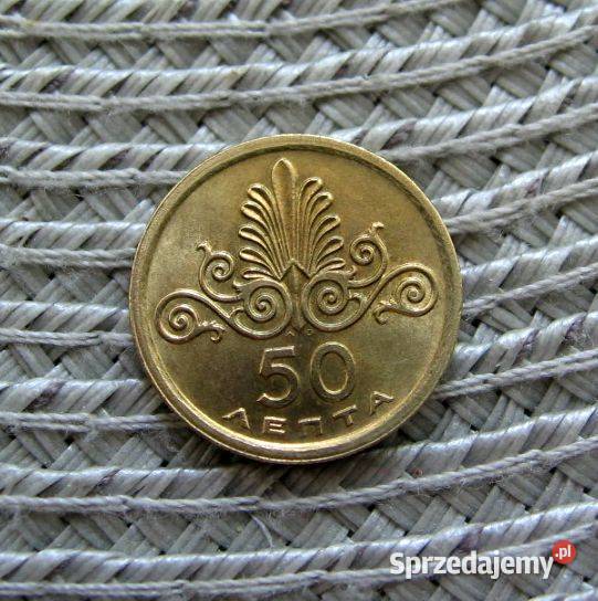 Grecja 50 Lepta 1973r Junta Kalisz