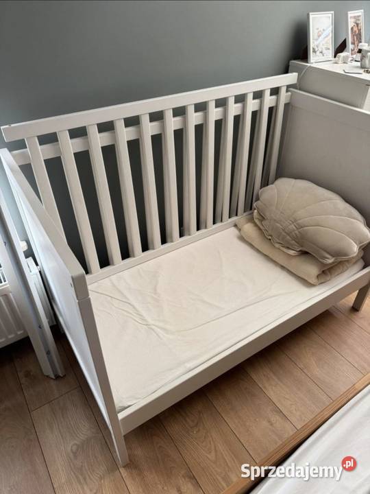 Łóżeczko Ikea Sundvik materac Stan idealny zachodniopomorskie Szczecin