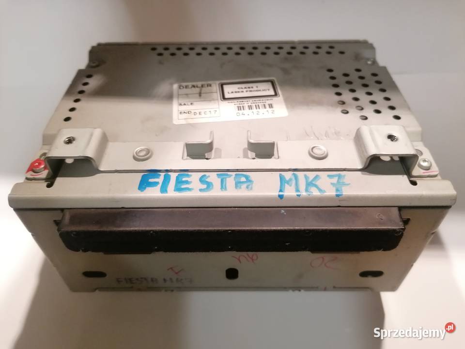 radio CD 18C815AF Ford Fiesta MK7 r0812 Rok produkcji 2012 Sprzęt audio fabryczny łódzkie Piotrków Trybunalski