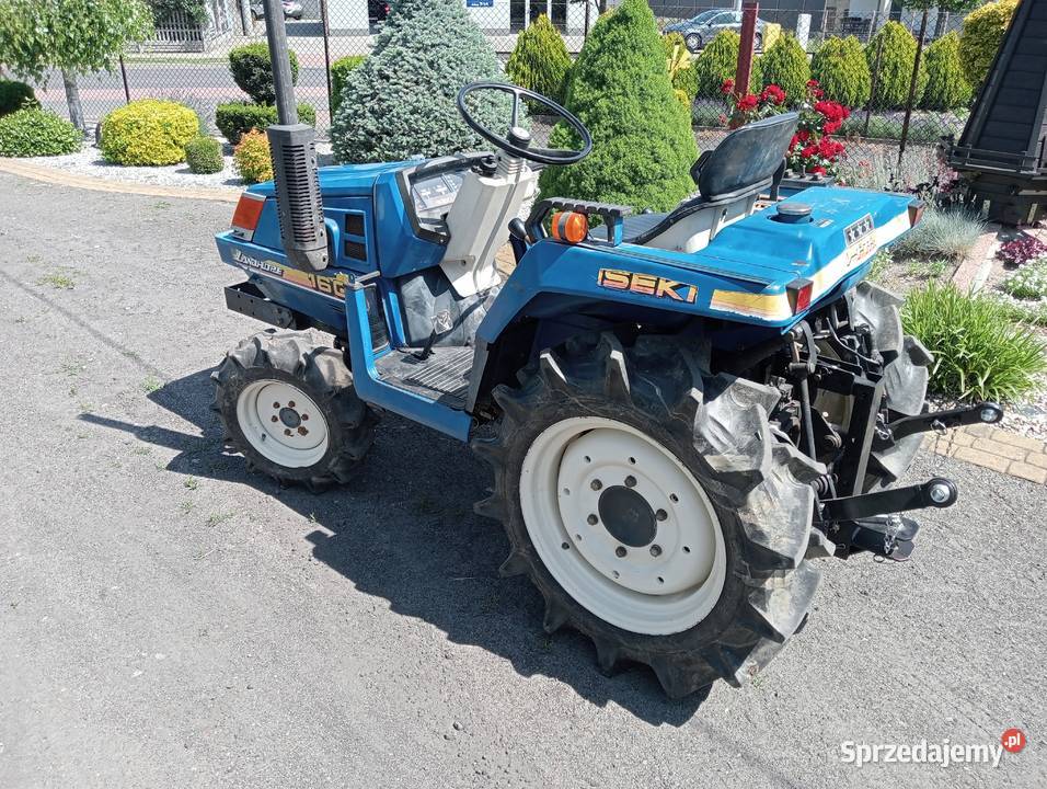 ISEKI TU 160 4X4 gleboryzarka nie Kubota Yanmar wielkopolskie Koszanowo