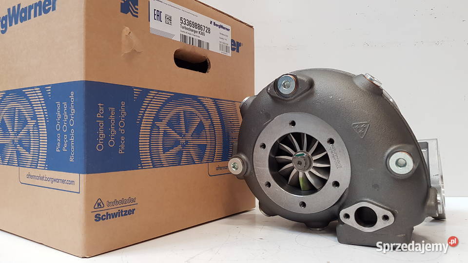 Nowa turbosprężarka BorgWarner 53369886728 Siedlce sprzedam