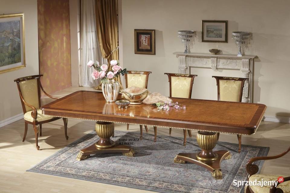 Klasyczny stół prostokątny rozkładany Regina Przemyśl