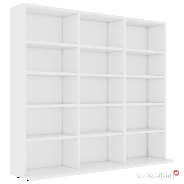 vidaXL Szafka na płyty CD białaSKU801787 Warszawa