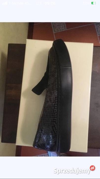 Mokasyny Clarks zielone skórzane 38 Poznań sprzedam