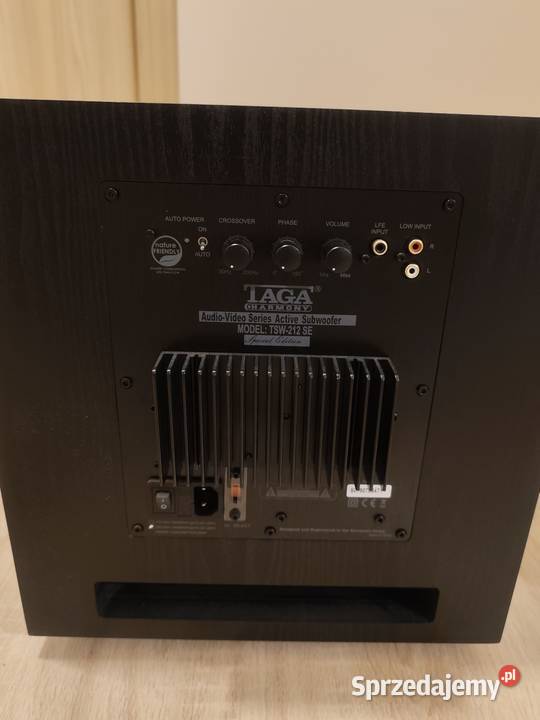 Subwoofer aktywny Taga Harmony TSW212 SE Czarny Rzeszów