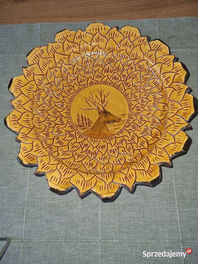 Salaterka Talerz Z Ceramiki Wola Podłężna