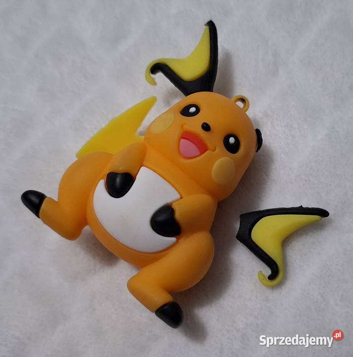 Breloczek Pokemon Raichu 3x5x65 uszkodzony Czeladź