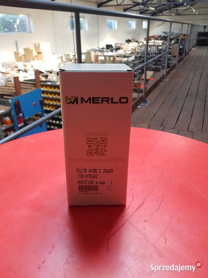 Filtr hydrauliczny z zaworem MERLO 079342 lubuskie
