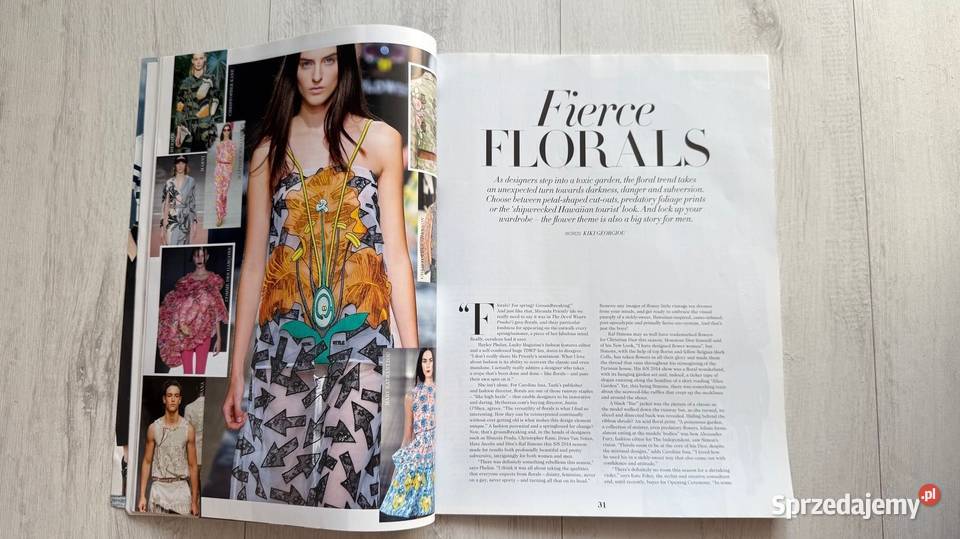 HM Magazine gazeta czasopismo angielsku moda Książki do nauki języka obcego Łódź sprzedam