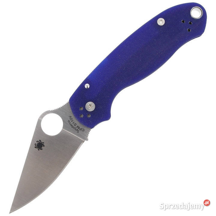 Nóż składany Spyderco Para 3 G10 Dark Blue CPM Akcesoria, narzędzia i noże Warszawa
