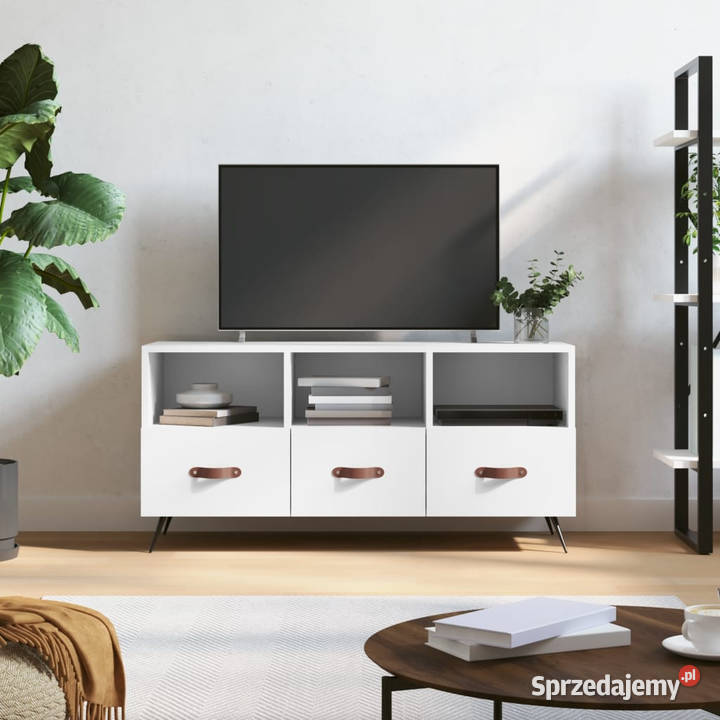 Szafka pod TV biała 102x36x50 materiał Warszawa sprzedam