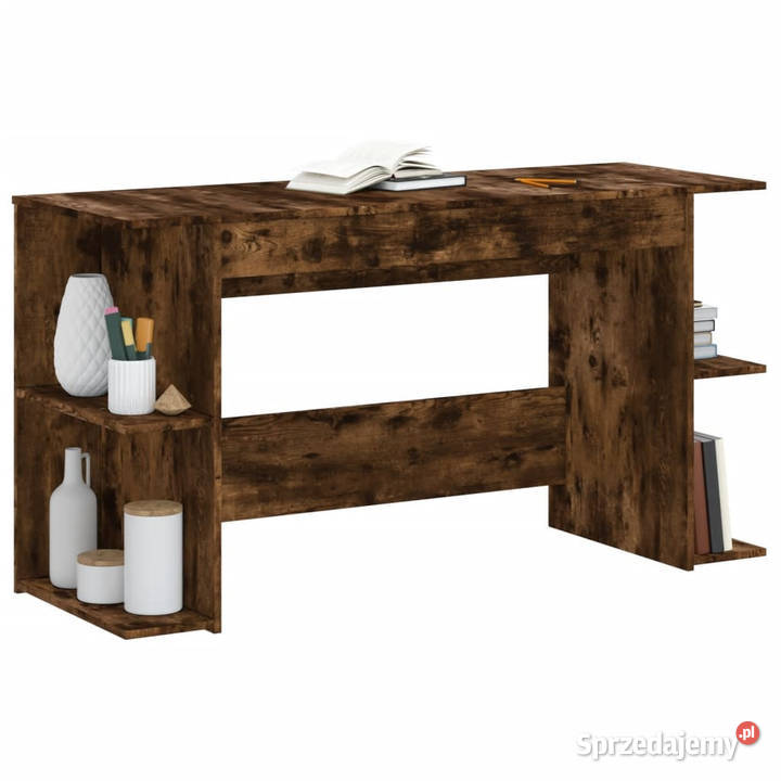 Biurko przydymiony dąb 140x50x75 materiał mazowieckie sprzedam