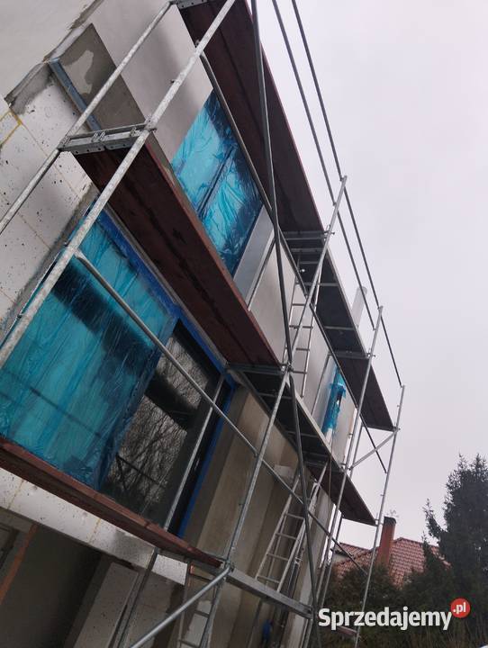 Rusztowanie elewacyjne na wynajem