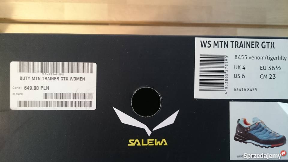 Buty Salewa WS MTN Trainer GTX VenomTigerlilly Wrocław