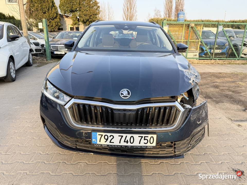 koda Oktavia Kombi 20tdi DSG światła LED Ostrów Wielkopolski