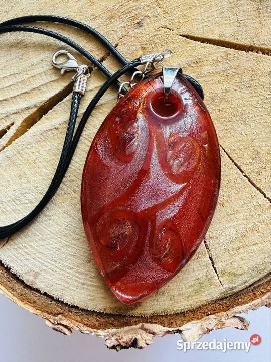 Wisior damski ze szkła weneckiego nie ma Łomża