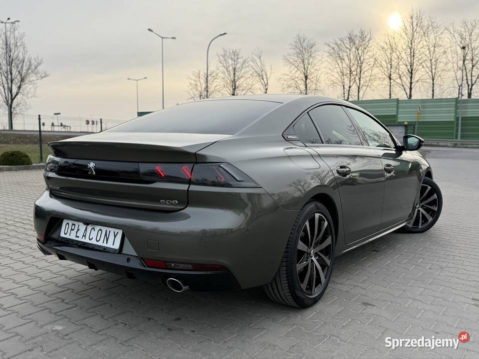 Peugeot 508 GT Line 16 PureTech 180 Kamera 360 1598cm3 łódzkie Krośniewice