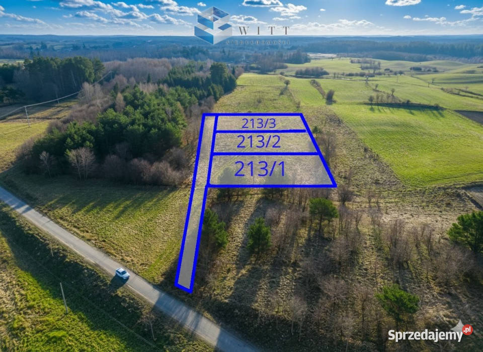 sprzedaży gruntu 1808m2 Szałstry woda sprzedam