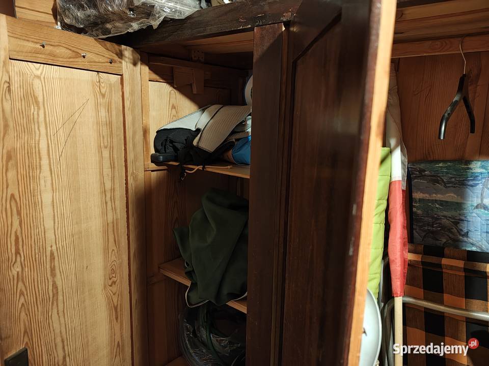 Stara szafa 3 drzwiowa drewno Lublin