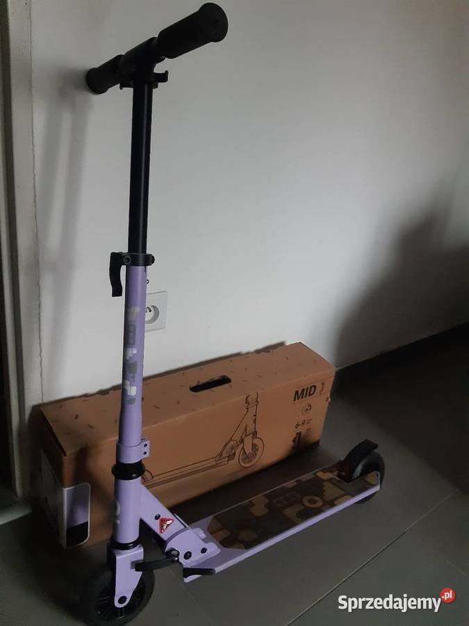 Zestaw hulajnoga kask i ochraniacze Sport Parczew sprzedam