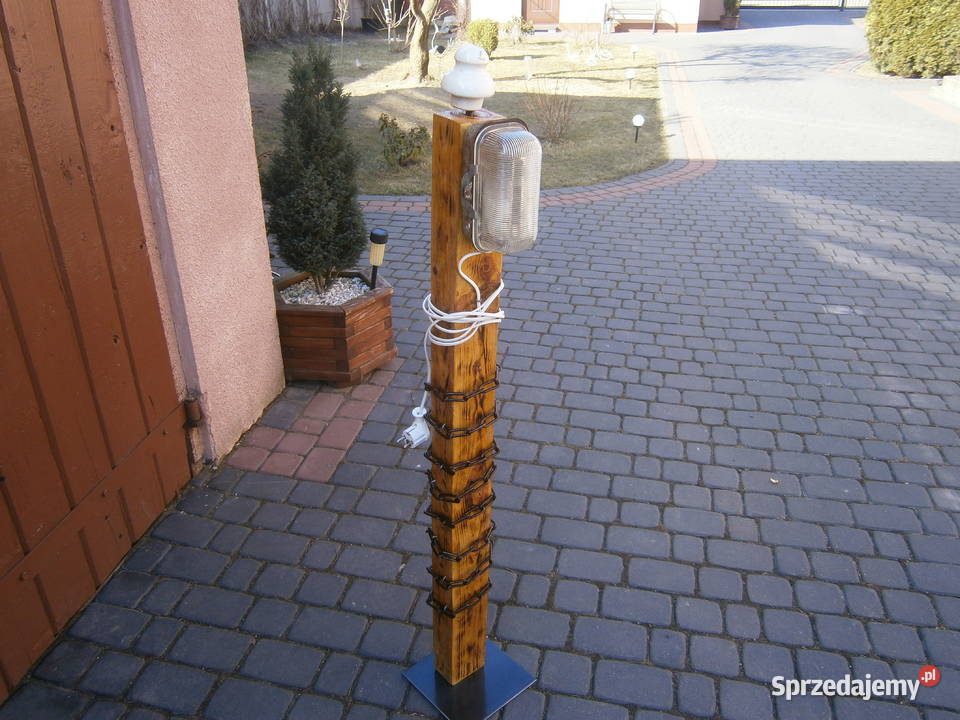 stara lampa loft indiustralstara belka drewniana mazowieckie Siedlce