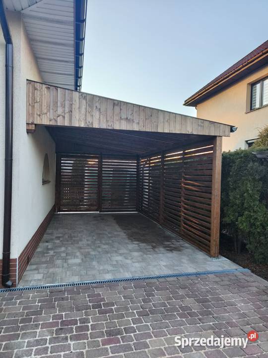 Wiata samochodowa carport Warszawa