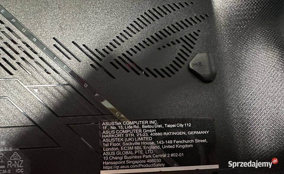 Konsola Asus Rog Ally X Czarna Pozostałe Stargard