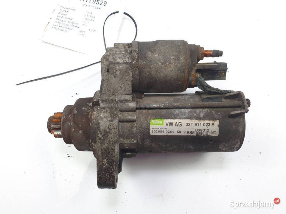 ROZRUSZNIK SKODA FABIA I 02T911023S Lipno