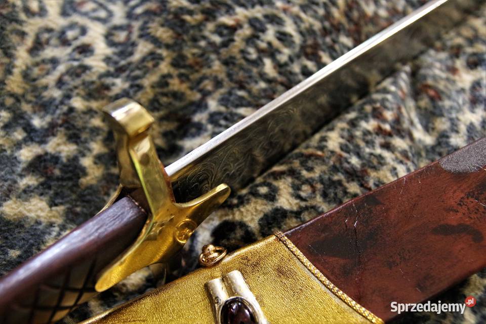 Karabela Polska XVIII w szabla bojowa Sokółka