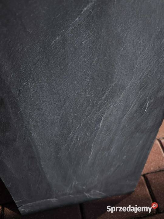 Płytki Łupek Carbon Black naturalny 60x30x113 Gdynia