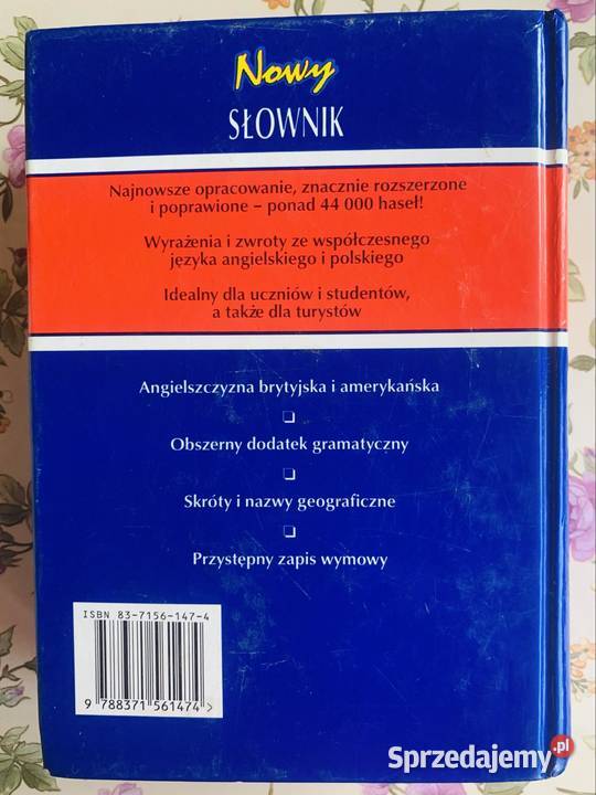 Nowy słownik angielskopolski polskoangielski Kalisz