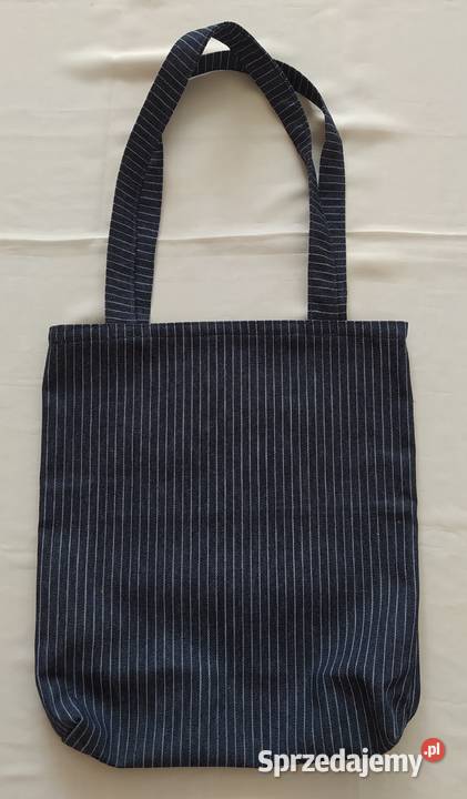 Torba LONG HANDLES granatowa PASY