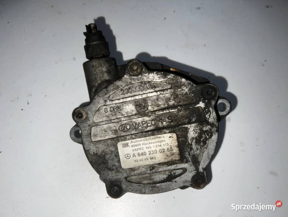 Pompa Vacum Mercedes A klasa W169 18 CDI osobowe Ostrzeszów