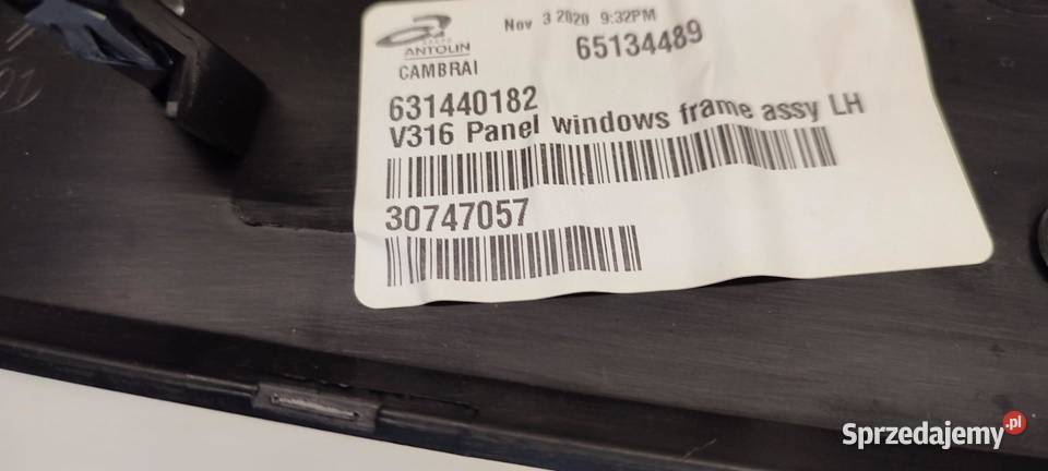 VOLVO XC40 TAPICERKA KLAPY BAGAŻNIKA 30747056 dolnośląskie sprzedam