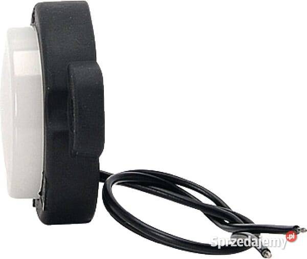 Lampa obrysowa LED cytryna 1224V biała Kamionna