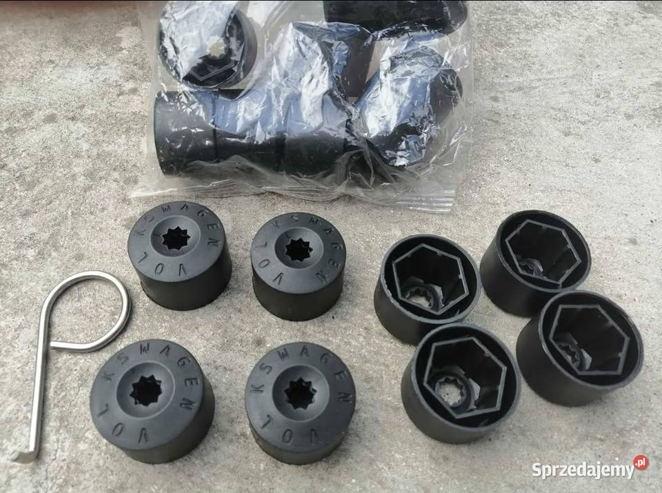 Nakładki na śruby Volkswagen 17 Golf Passat Katowice