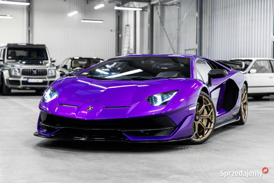 Lamborghini Aventador SVJ LP 770 65 V12 Viola bluetooth małopolskie Węgrzce