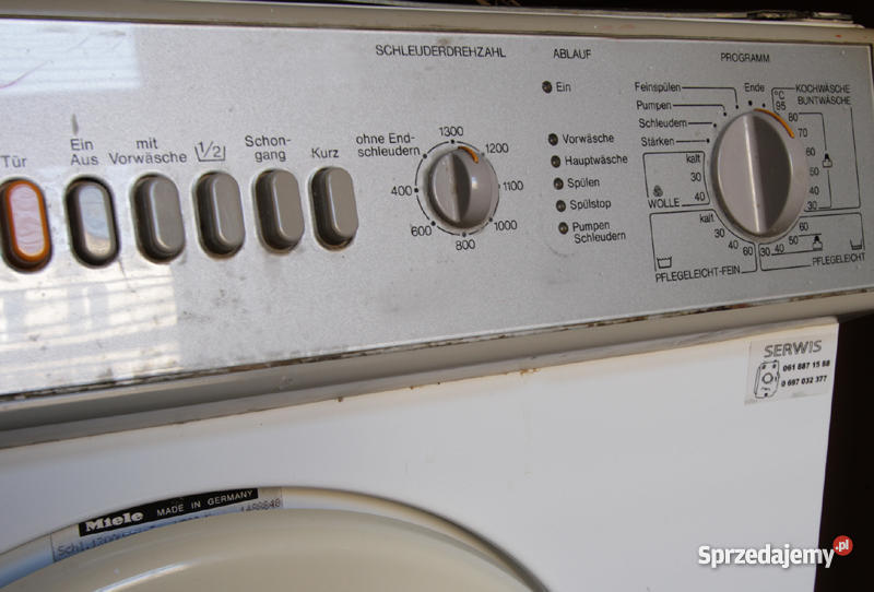 Pralka Miele Novotronic W729 Pralki i suszarki Poznań