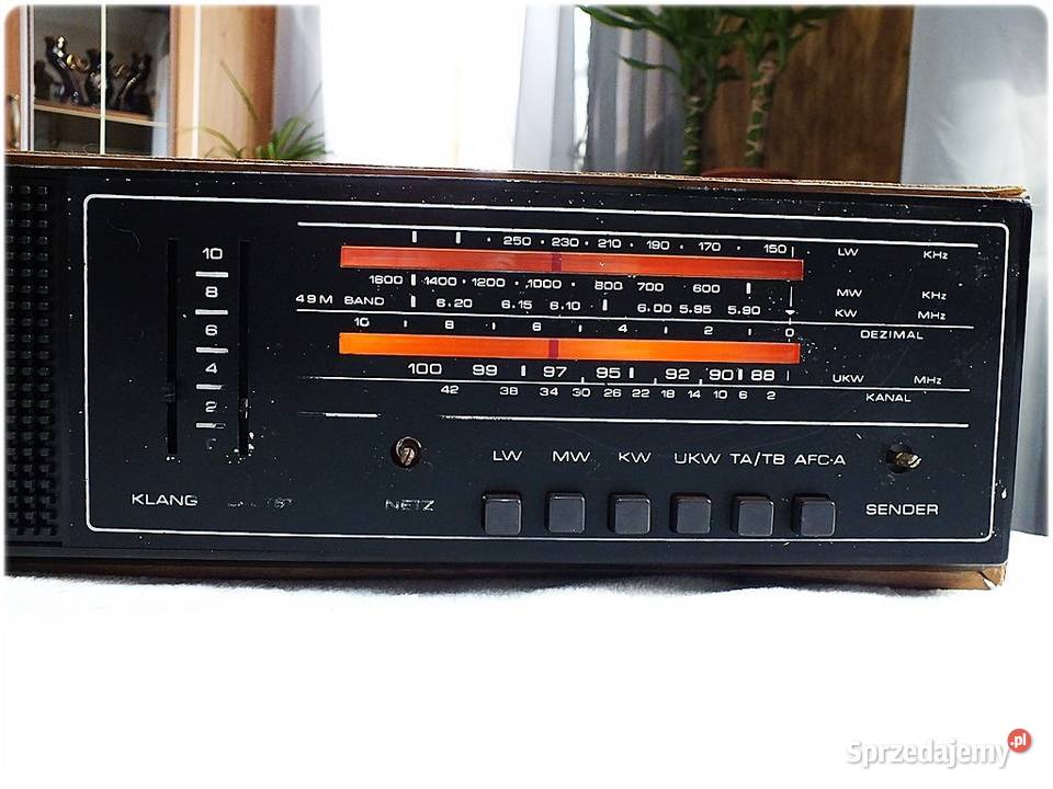 Stare Radio SENDER Prominent 203 Zabytek z lat lubuskie