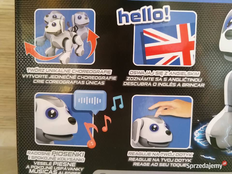 NAJTANIEJ Robot Piesek Zabawka Interaktywna Pies śląskie