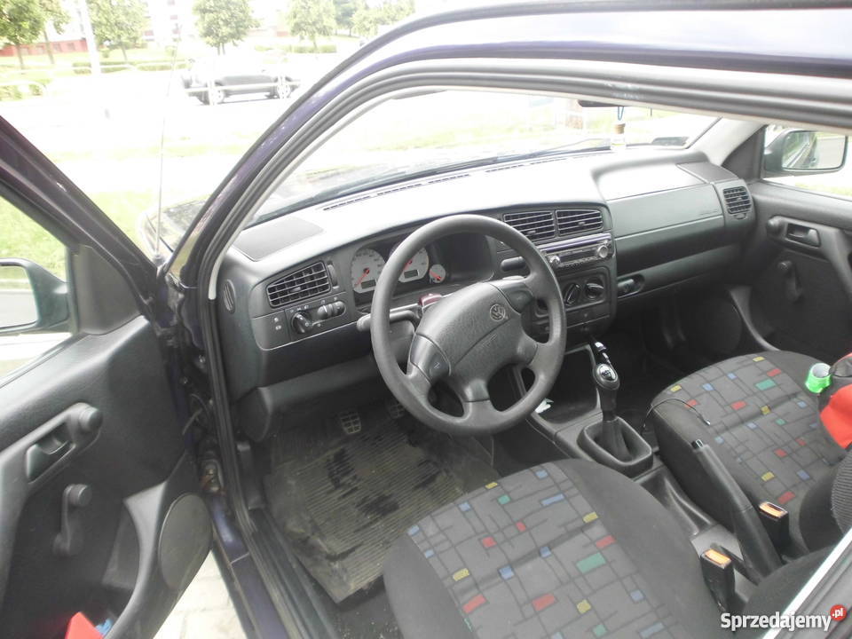 Volkswagen Golf III wbity VAT1 14 BenzGaz Sekw 2 ABS pomorskie Starogard Gdański