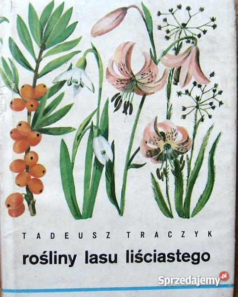 Rośliny lasu Liściastego Tadeusz Traczyk wielkopolskie Gniezno sprzedam