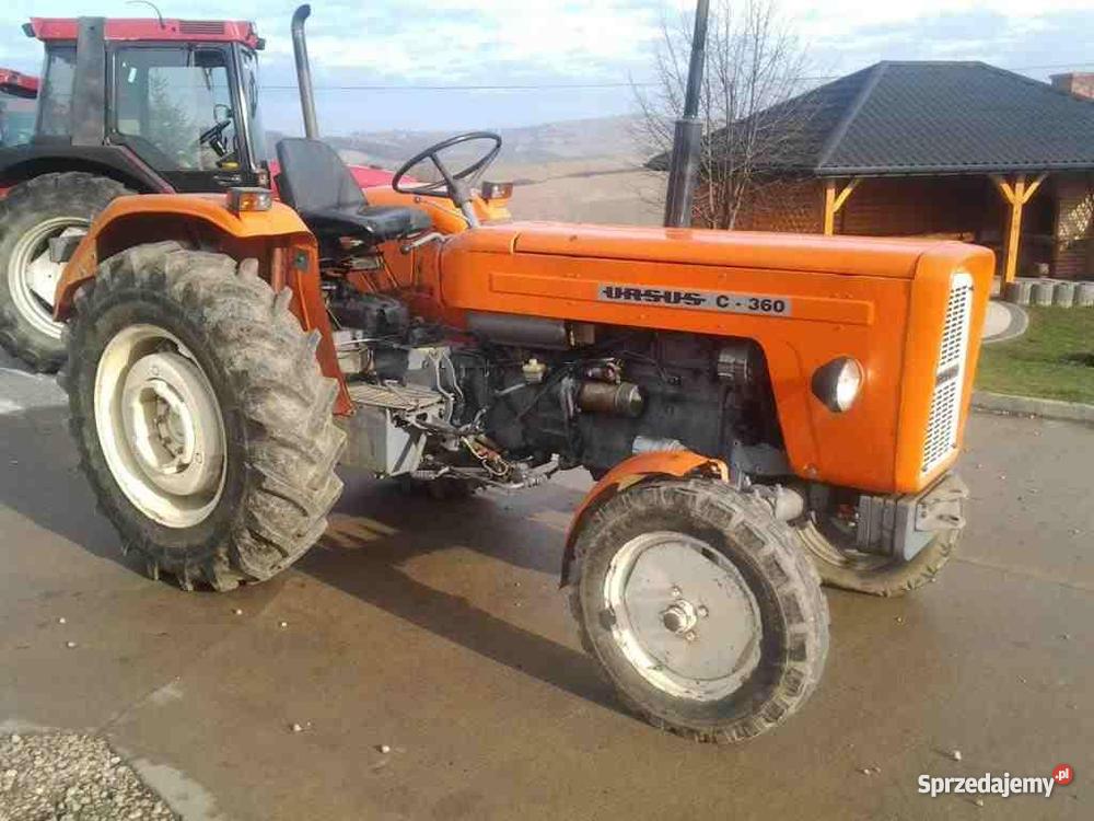 URSUS C360 ciągniki i przyczepy Maszyny rolnicze małopolskie Nowy Sącz