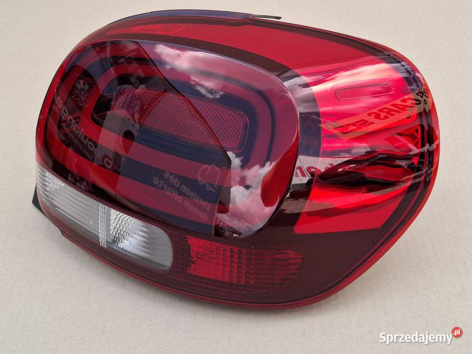 CITROEN C3 III LAMPA PRAWY TY PRAWA TYLNA osobowe Bieleń