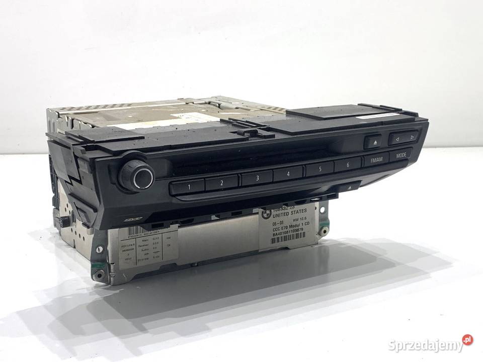 RADIO BMW E71 108332 0714 ODTWARZACZ MULTIMEDIA Sprzęt audio fabryczny sprzedam