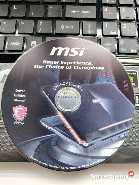 Laptop MSI GT683DX MSI Olkusz sprzedam