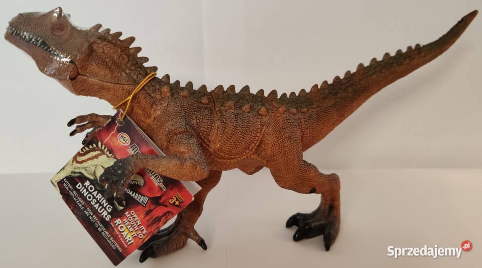 Dinozaur Ryczy Figurka Saurophaganax z Dźwiękiem CE  Mogilany